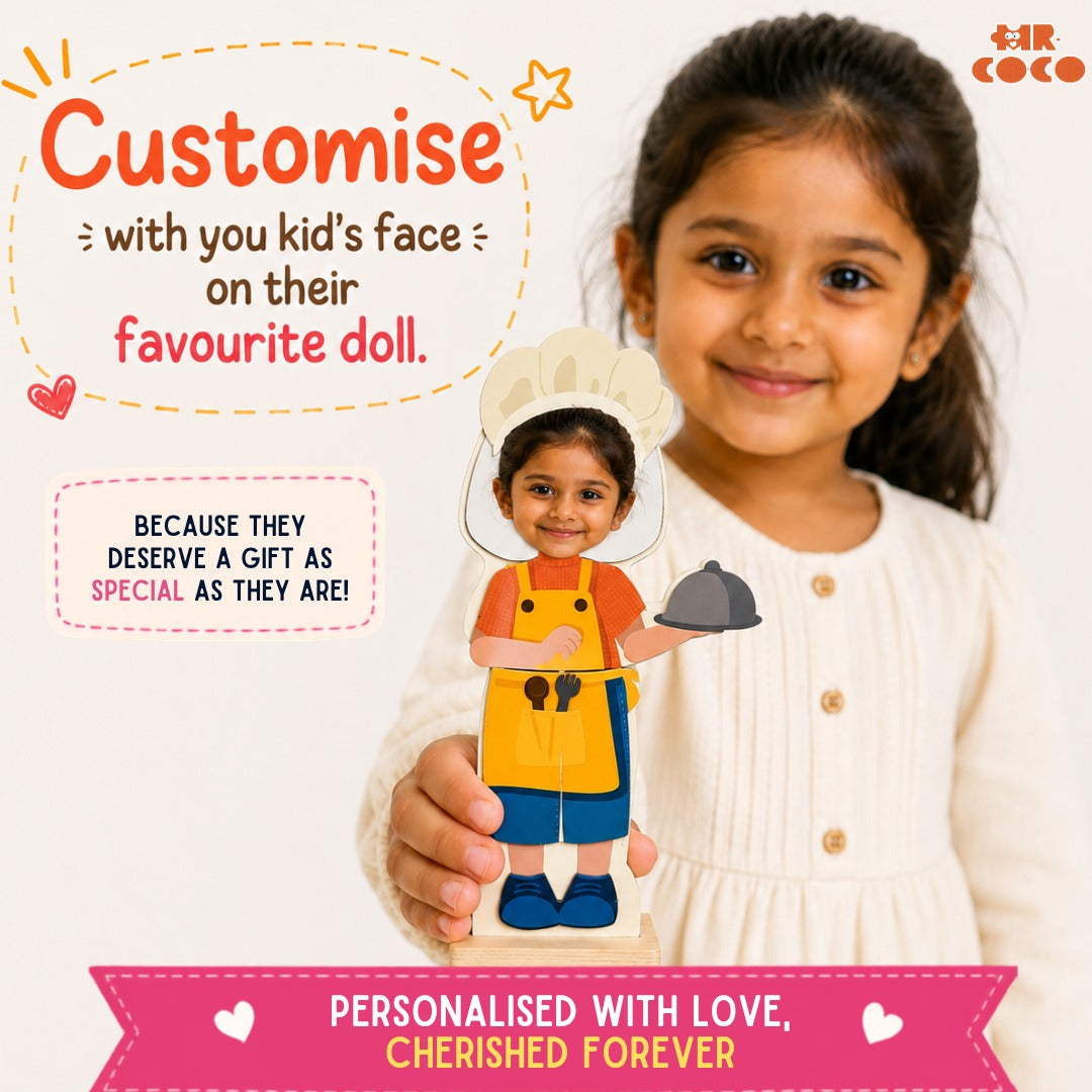 Magnetic Dress Up Doll