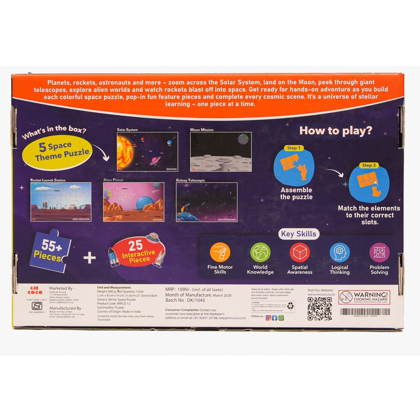 Puzzle N Play - Space