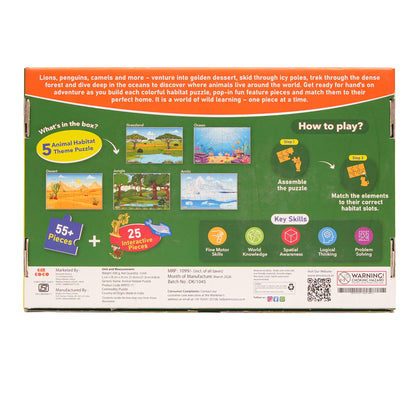 Puzzle N Play - Animal Habitat