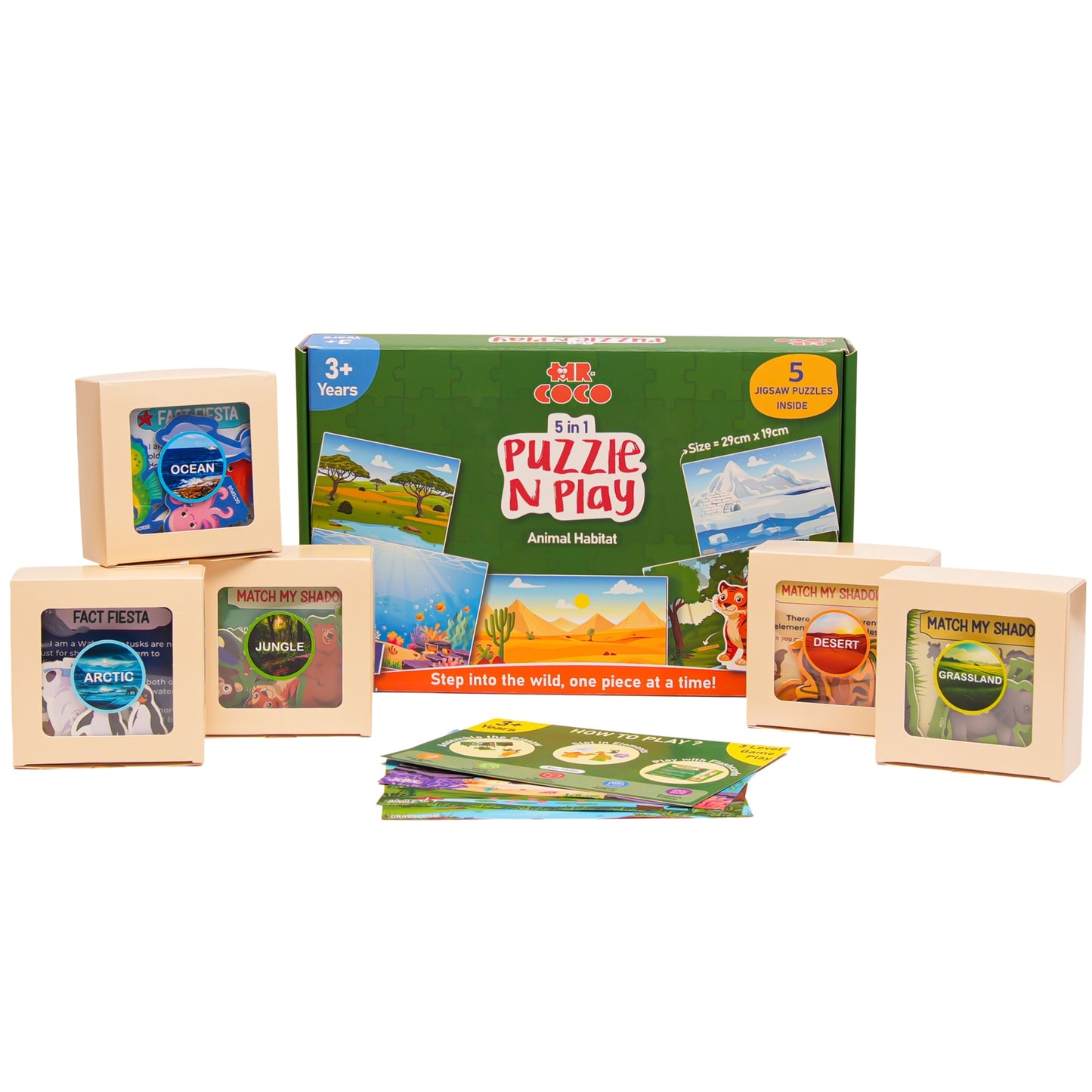 Puzzle N Play - Animal Habitat