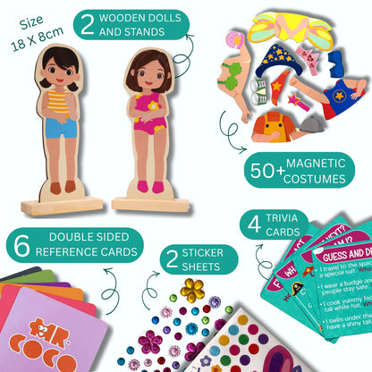 Magnetic Dress Up Doll