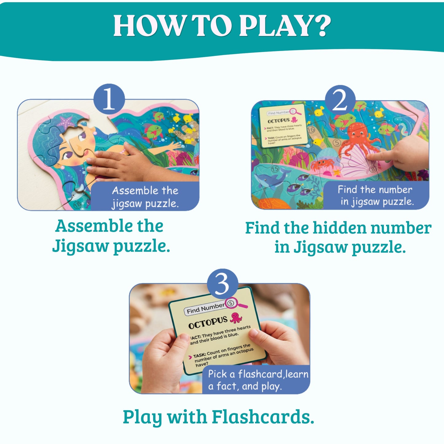 Floor Puzzle - Mermaid