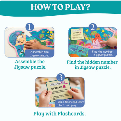 Floor Puzzle - Mermaid
