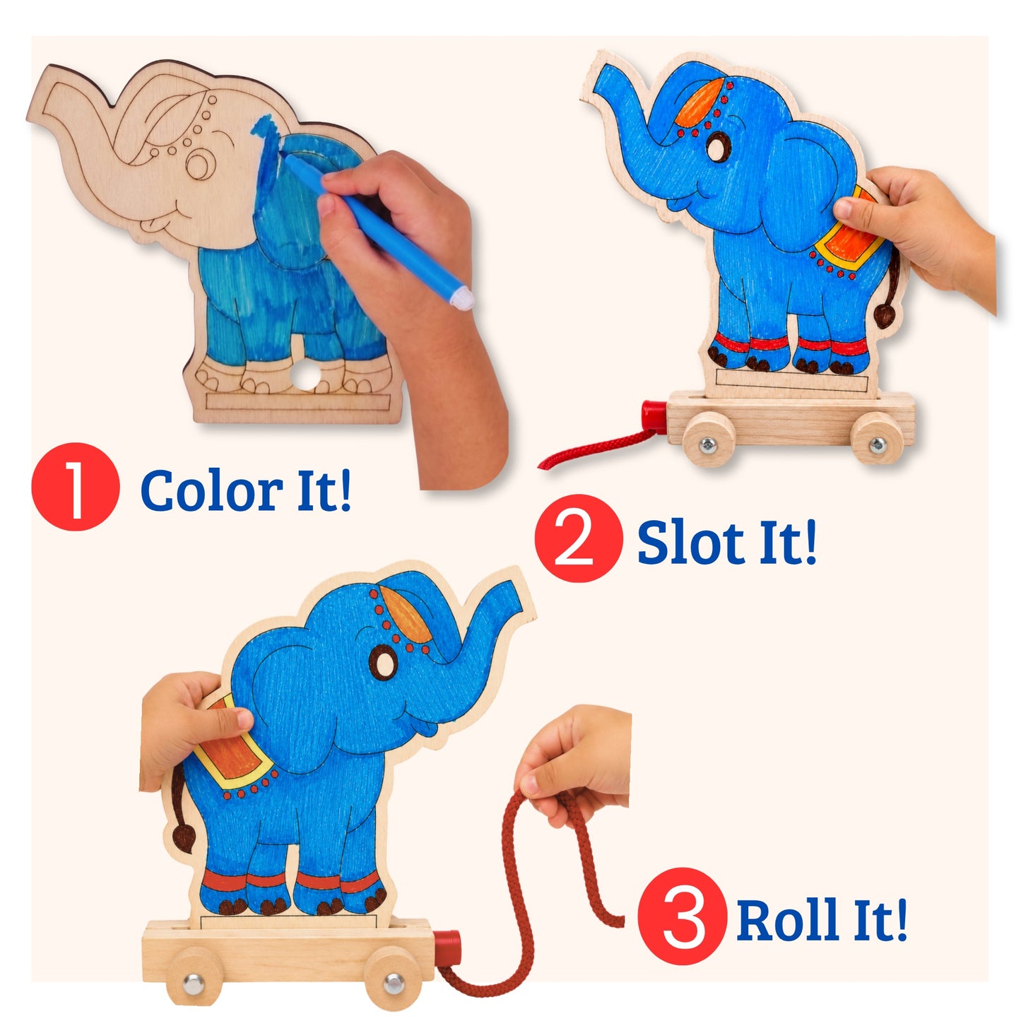 Color N Roll - Animals Set for Kids