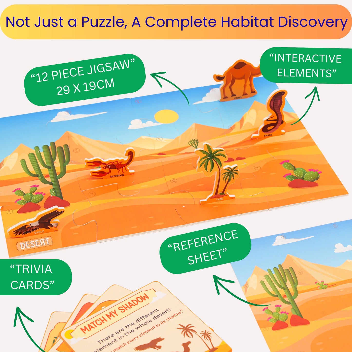 Puzzle N Play - Animal Habitat
