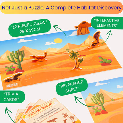 Puzzle N Play - Animal Habitat
