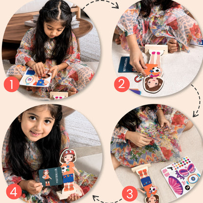 Magnetic Dress Up Doll