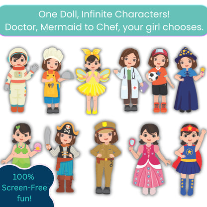 Magnetic Dress Up Doll