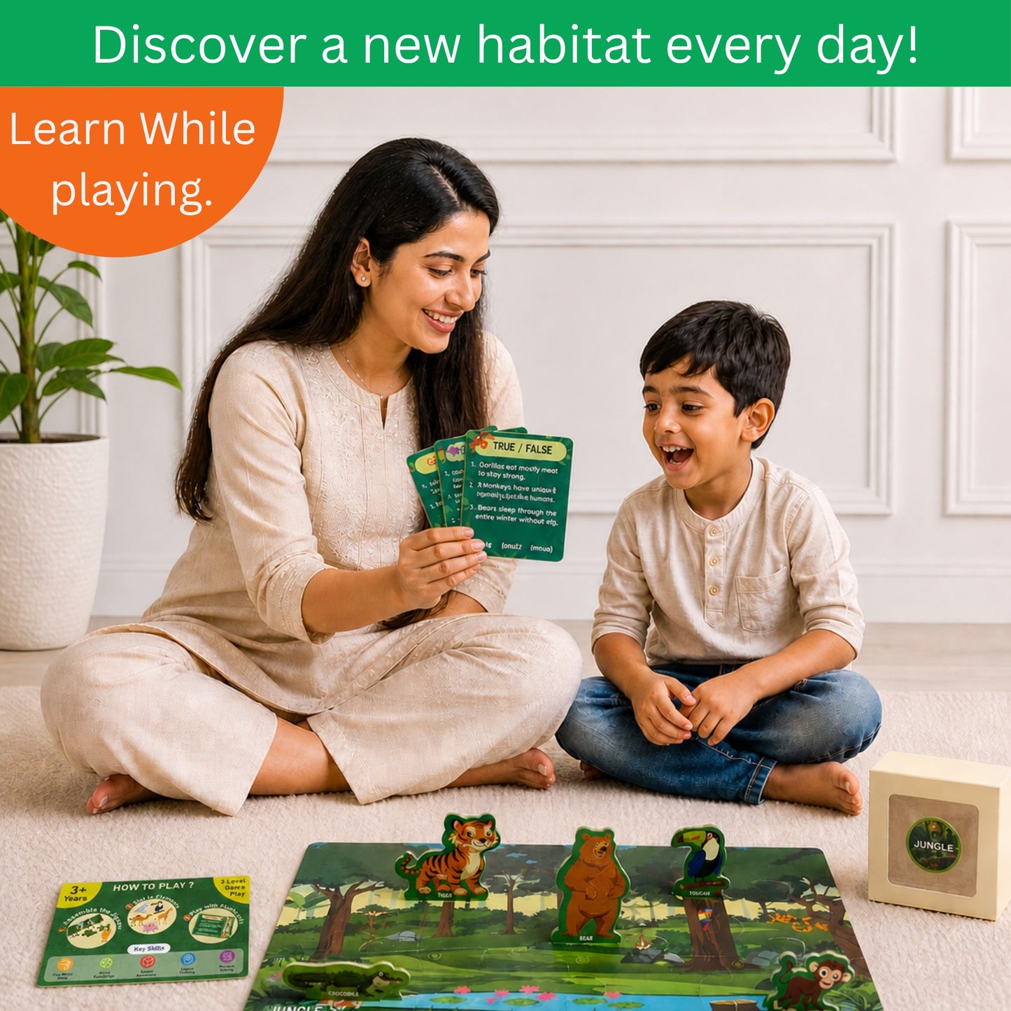 Puzzle N Play - Animal Habitat