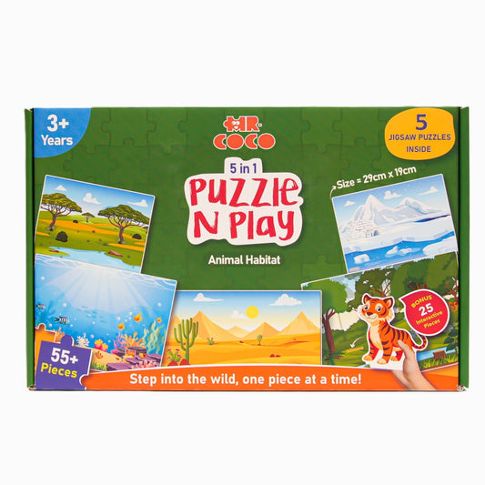 Puzzle N Play - Animal Habitat