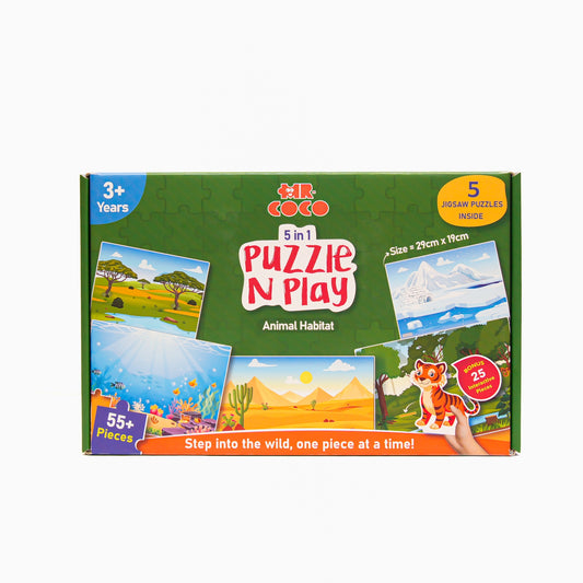 Puzzle N Play - Animal Habitat